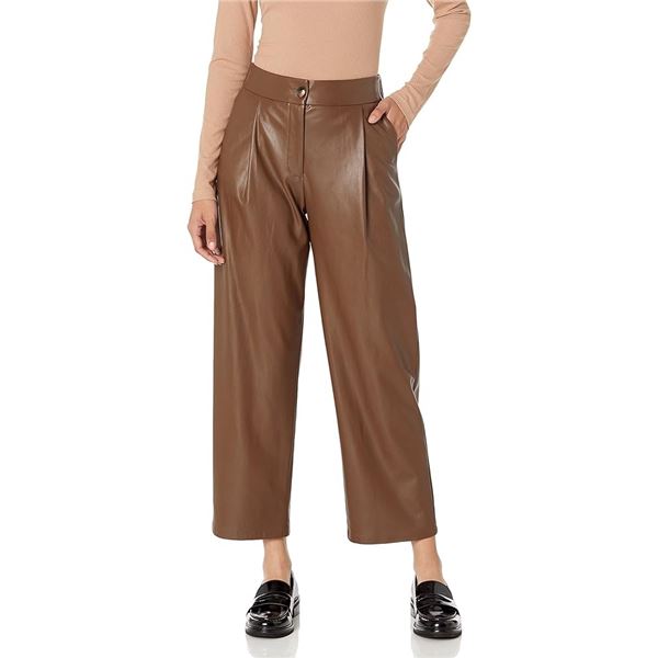 NEW THE DROP WOMENS SIZE 28 LEATHER PANTS