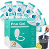 Image 1 : NEW BOX OF 8 X 30 PACKETS OF POO GEL OUMEE