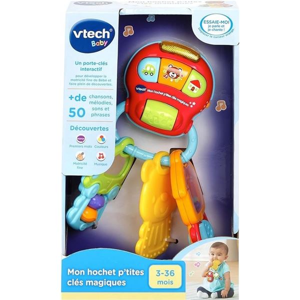 NEW VTECH MON HOCHET P TITES CLES MAGIQUES