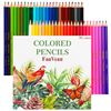 Image 1 : NEW 50 COLORED PENCILS FAN VAN
