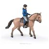 Image 1 : NEW PAPO WALKING HORSE WITH MALE RIDER