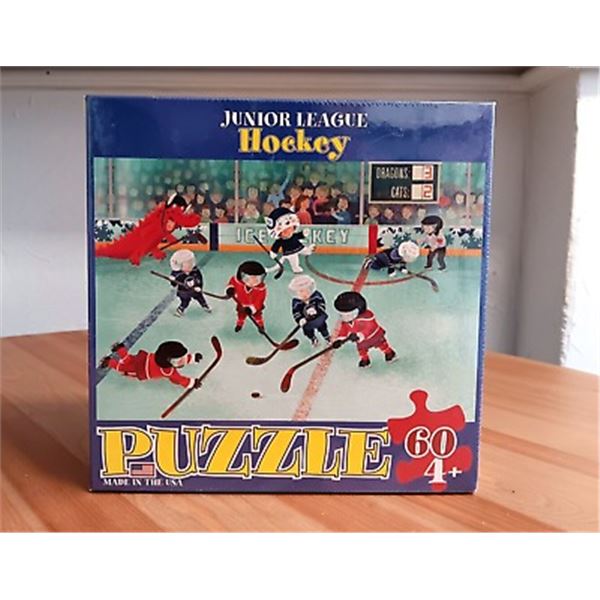 NEW EUROGRAPHICS KIDS ICE HOCKEY PUZZLE 60 PIECE