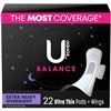 Image 1 : NEW 22 ULTRA THIN PADS KOTEX BALANCE ALL NIGHTER