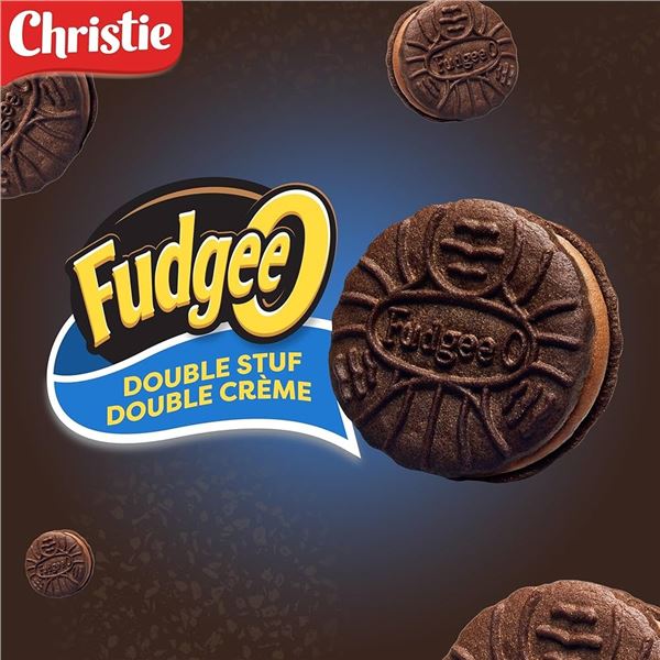 NEW 4 X 303G FUDGEE O DOUBLE STUF