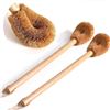 Image 1 : NEW 2 PACK NATURAL COCONUT FIBRE TOILET BRUSH