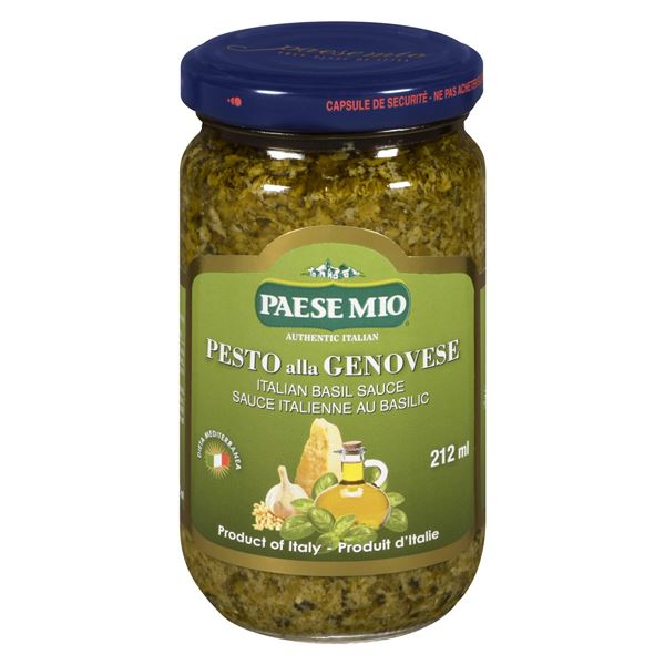 NEW 212ML PAESE MIO PESTO ITALIAN BASIL SAUCE