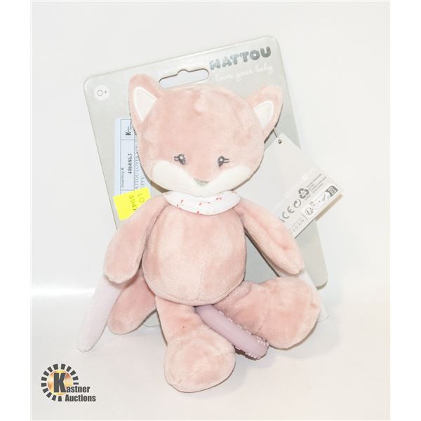 NEW NATTOU LOVES YOU BABY CAT STUFFY