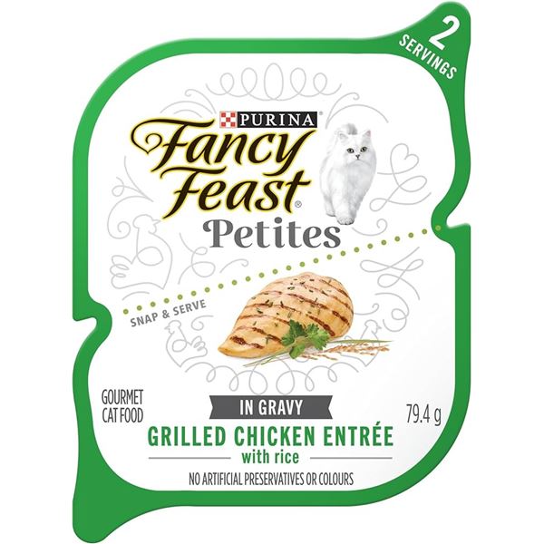 NEW 12 X 79.4G FANCY FEAST GRAVY CAT FOOD
