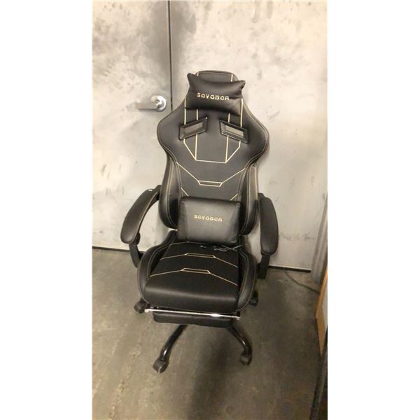 SUKIDA SEYABER BLACK GAMING CHAIR *IN BOX*