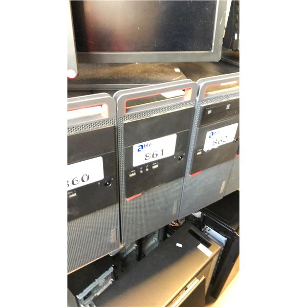 LENOVO THINKCENTRE M900 DESKTOP COMPUTER (NO HDD, NO POWER SUPPLY)