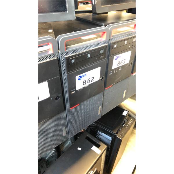 LENOVO THINKCENTRE M900 DESKTOP COMPUTER (NO HDD, NO POWER SUPPLY)