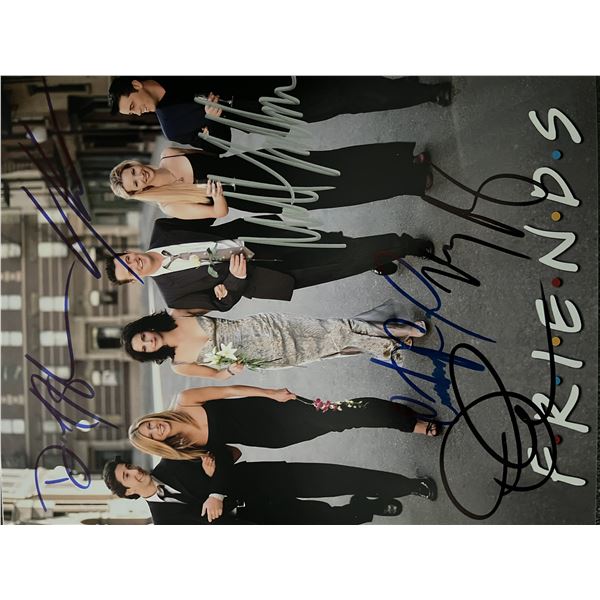 Friends cast signed photo