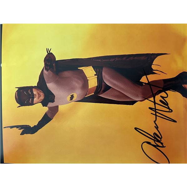 Batman Adam West signed photo