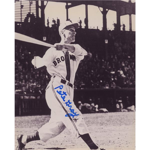 Pete Gray signed photo