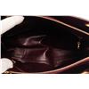 Image 7 : Chanel Vintage Burgundy Caviar Leather CC Turn Lock Shoulder Bag