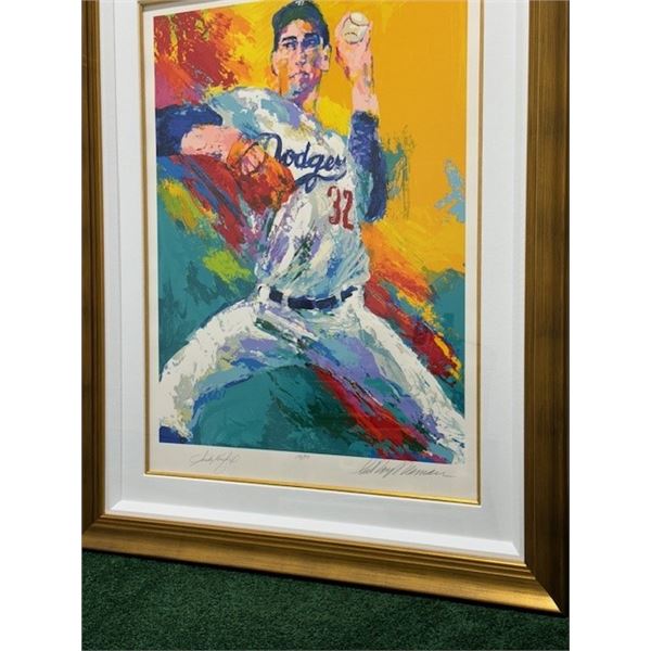 Koufax by LeRoy Neiman (1921-2012)