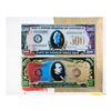 Image 1 : 500 and 1000 Dollar Bills by Steve Kaufman (1960-2010)