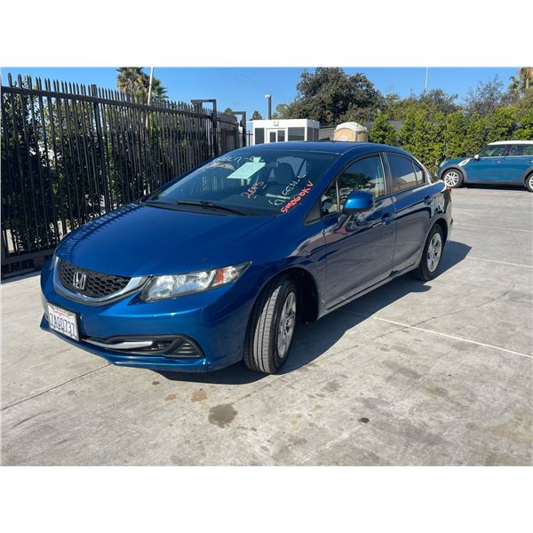 HOND CIVIC 2013 APPT/DUP-T SMOG