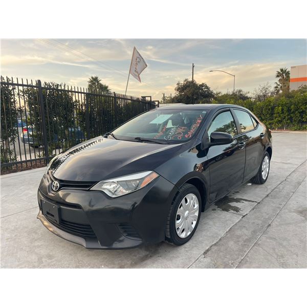 TOYT COROLLA 2014 APPT/DUP-T SMOG