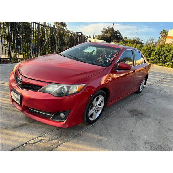 TOYT CAMRY 2013 APPT/DUP-T SMOG