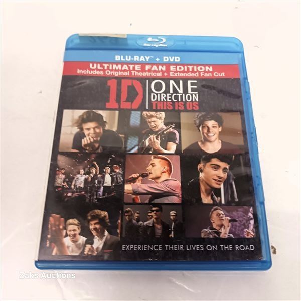 Blu-Ray - 1D One Direction This is Us - Blu-Ray + DVD