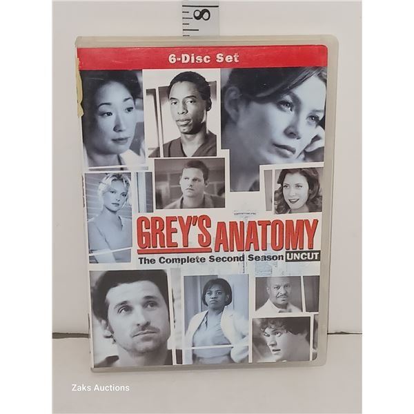 Grey's Anatomy - The Complete Second Season UNCUT DVD