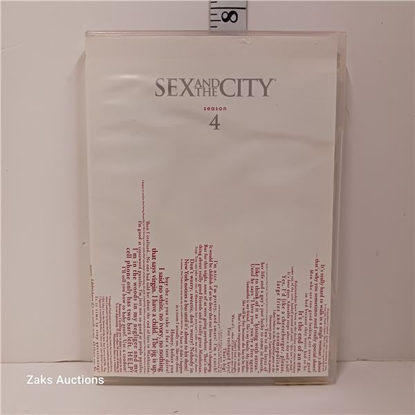 Sex and the City - The Complete Season Four DVD