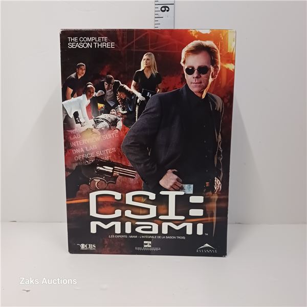 CIS: Miami - The Complete Season Three DVD