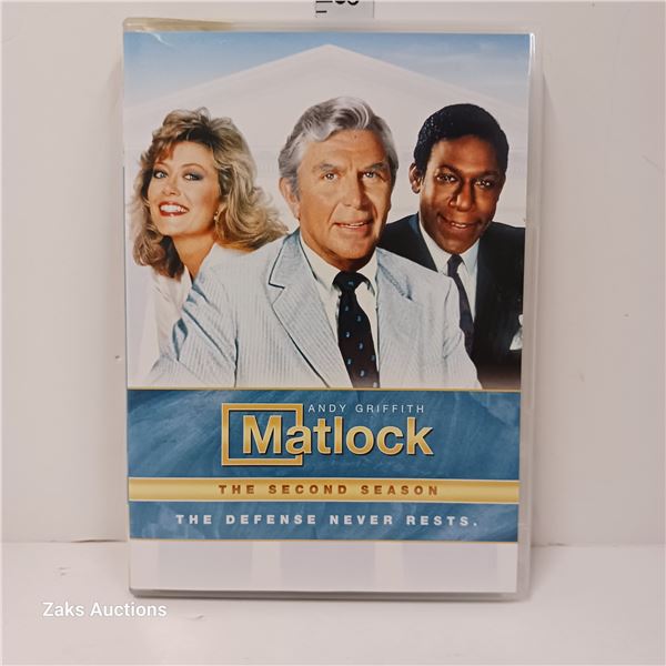 Matlock - The Second Season DVD