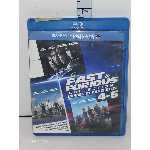 Blu-Ray - Fast & Furious Collection 4-6