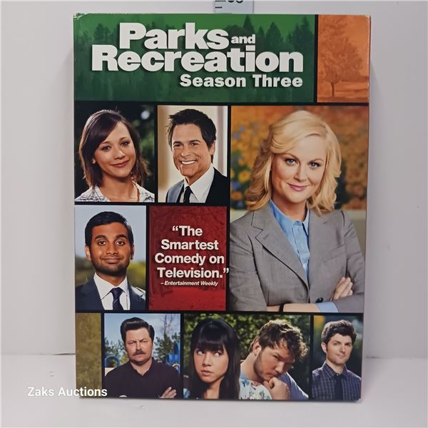 Parks And Recreation - The Complete Season Three DVD