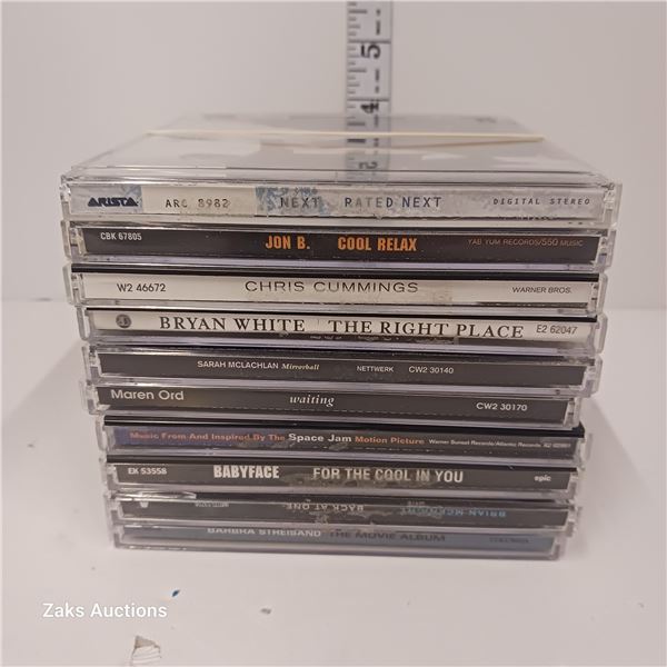 Lot of 10 CDs
