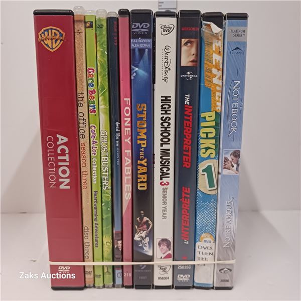 Lot of DVDs