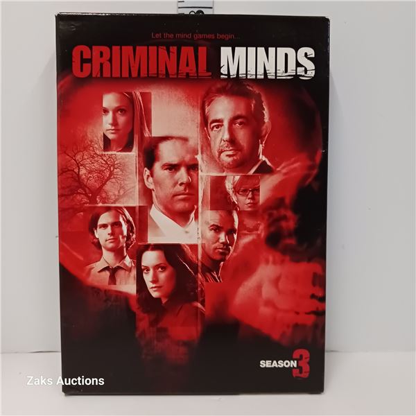 Criminal Minds - The Complete Season Three DVD