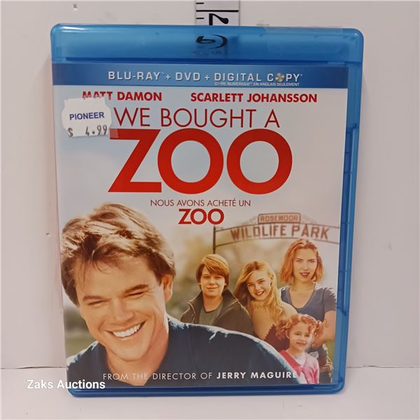Blu-Ray - We Bought a Zoo