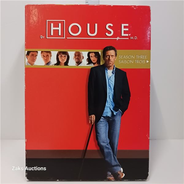 House - The Complete Season Three DVD