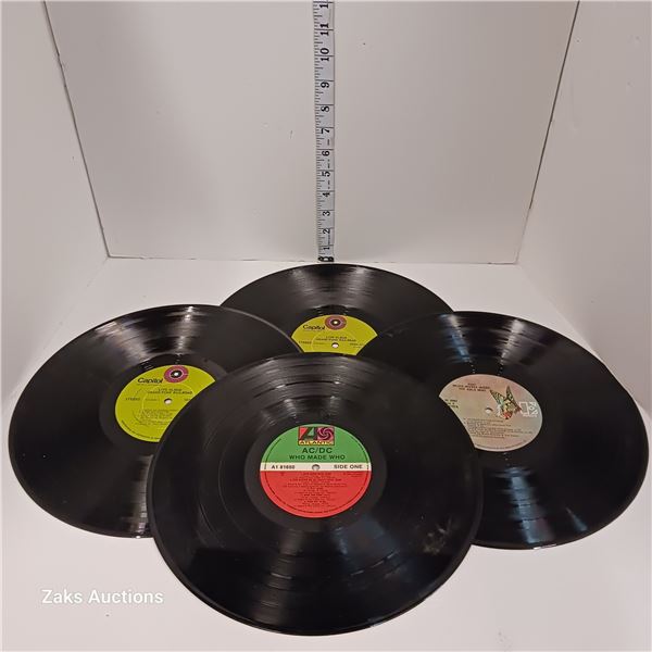 Lot of loose 4 Vinyl LP Records