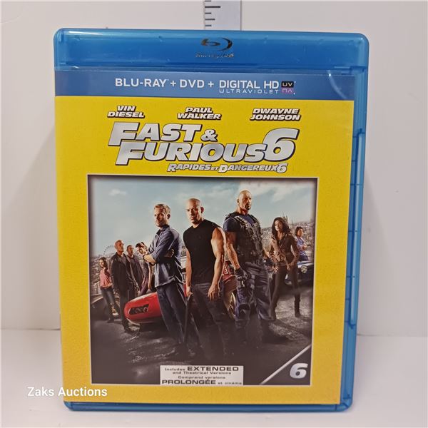 Blu-Ray - Fast & Furious 6