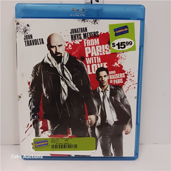 Blu-Ray - From Paris With Love
