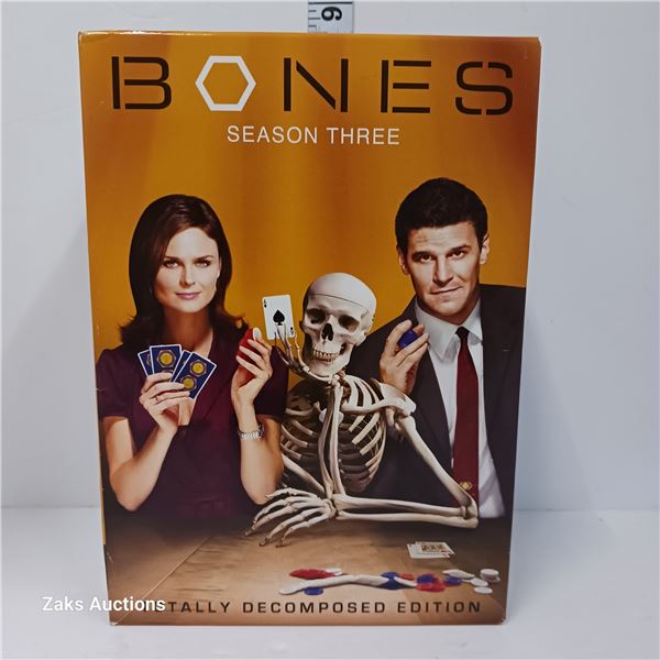 Bones - The Complete Season Three DVD