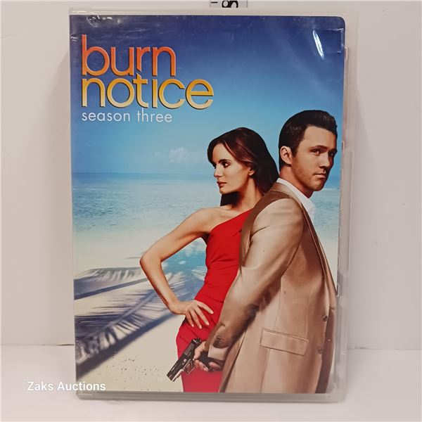 Burn Notice - The Complete Season Three DVD