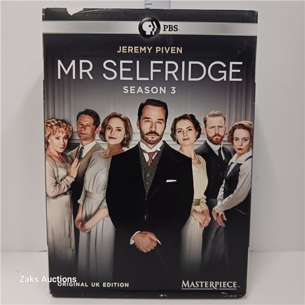 Mr Selfridge - Season 3 Original UK Edition DVD