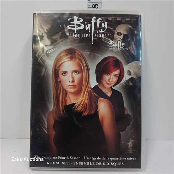 Bluffy The Vampire Slayer - The Complete Fourth Season DVD