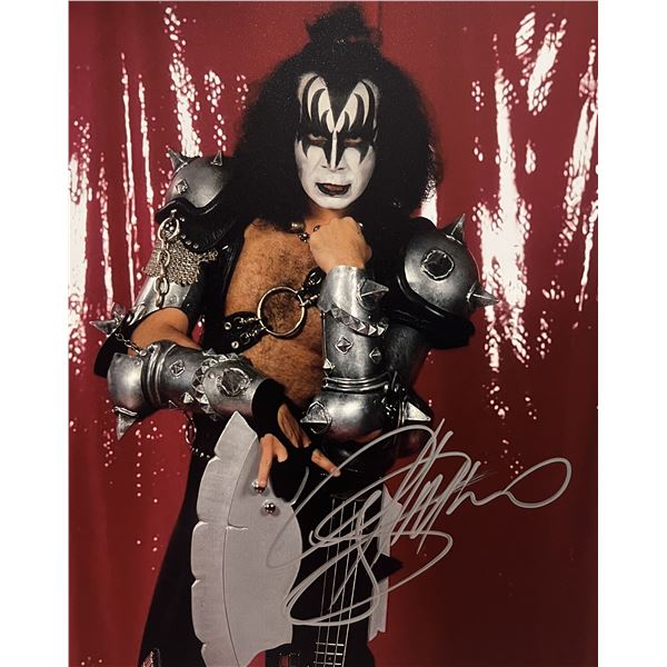 Kiss Gene Simmons signed photo