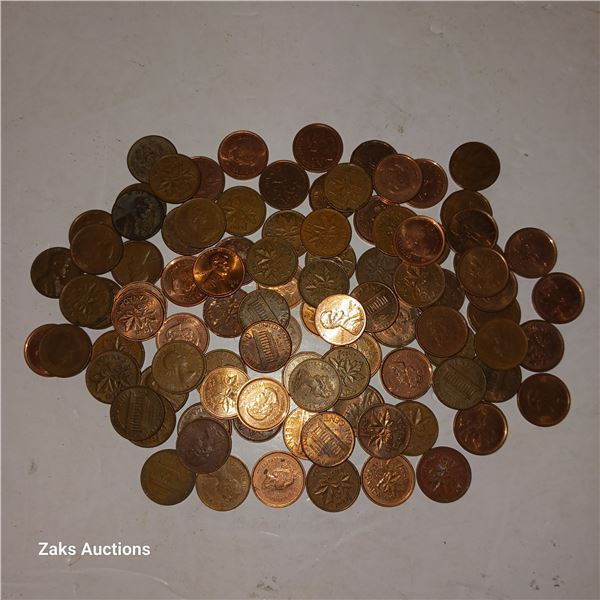 Lot of Estate Pennies