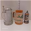 Image 1 : Lot of 3 Estate Steins