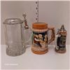 Image 2 : Lot of 3 Estate Steins