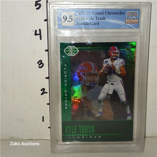2020-21 Panini Chronicles #108 Kyle Trask Rookie Card - Graded 9.5