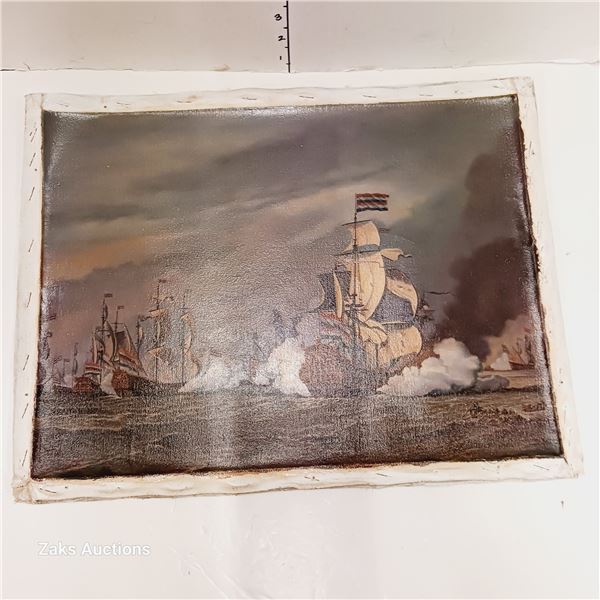 Original Acrylic on Canvas - Unmounted - M. David Signed