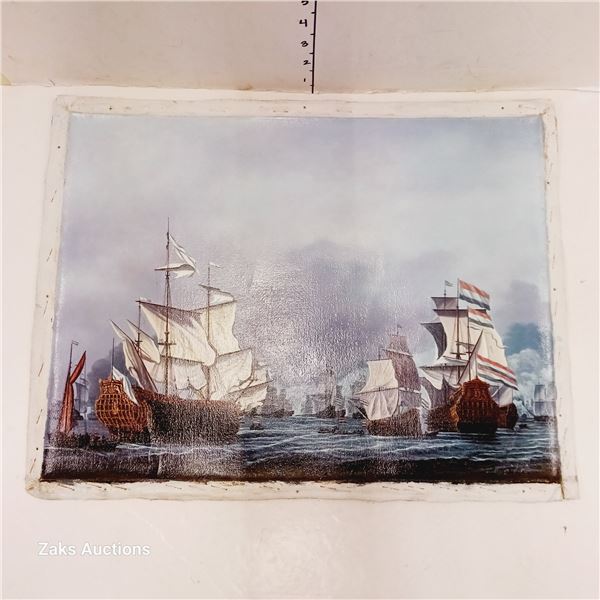 Original Acrylic on Canvas - Unmounted - M. David Signed